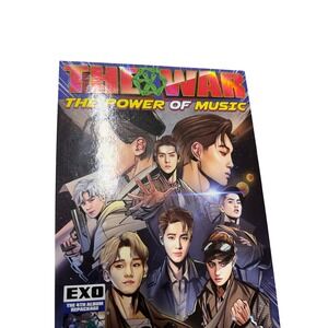 EXO The War The Power of Music 4th Repackage Album CD iKON Photocard Lot K-Pop
